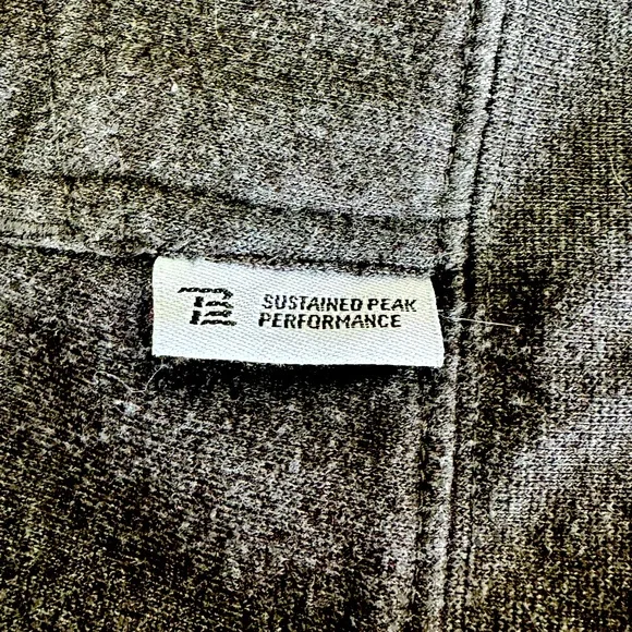 TB12 Grey Hooded Pull-Over Sweatshirt Boys Size L - Picture 5 of 8